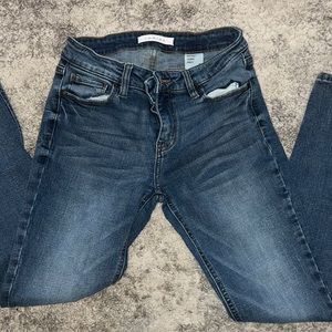 Eunina, mid rise skinny ankle jeans